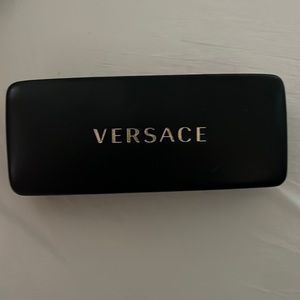 Versace round sunglasses. Trim-Gold
